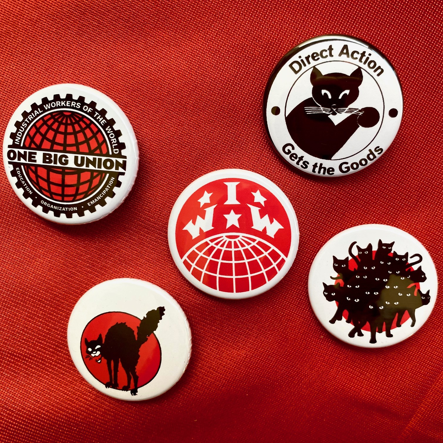 Assorted Buttons – IWW Store